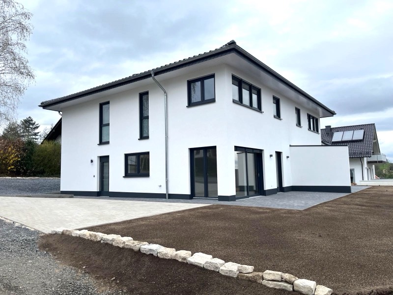 Außenansicht Doppelhaus in Kroppach