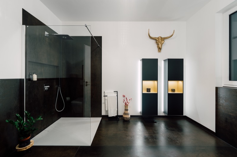 Badezimmer im Einfamilienhaus in Flammersfeld